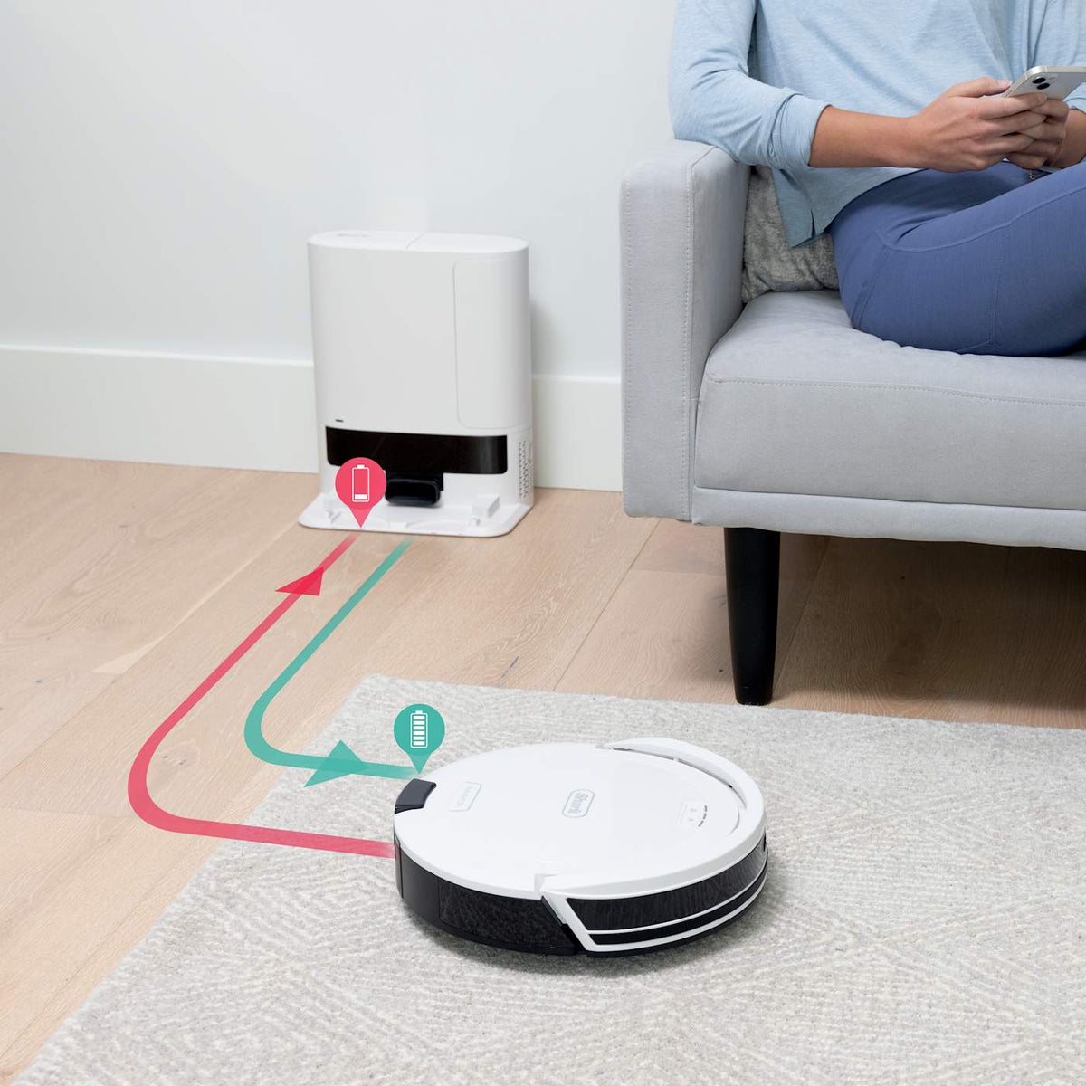 2025 Shark® Navigator® Robot Vacuum + Self-Empty Base