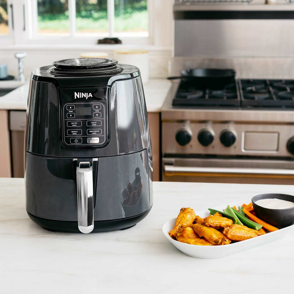 Ninja® Air Fryer with multi-layer rack