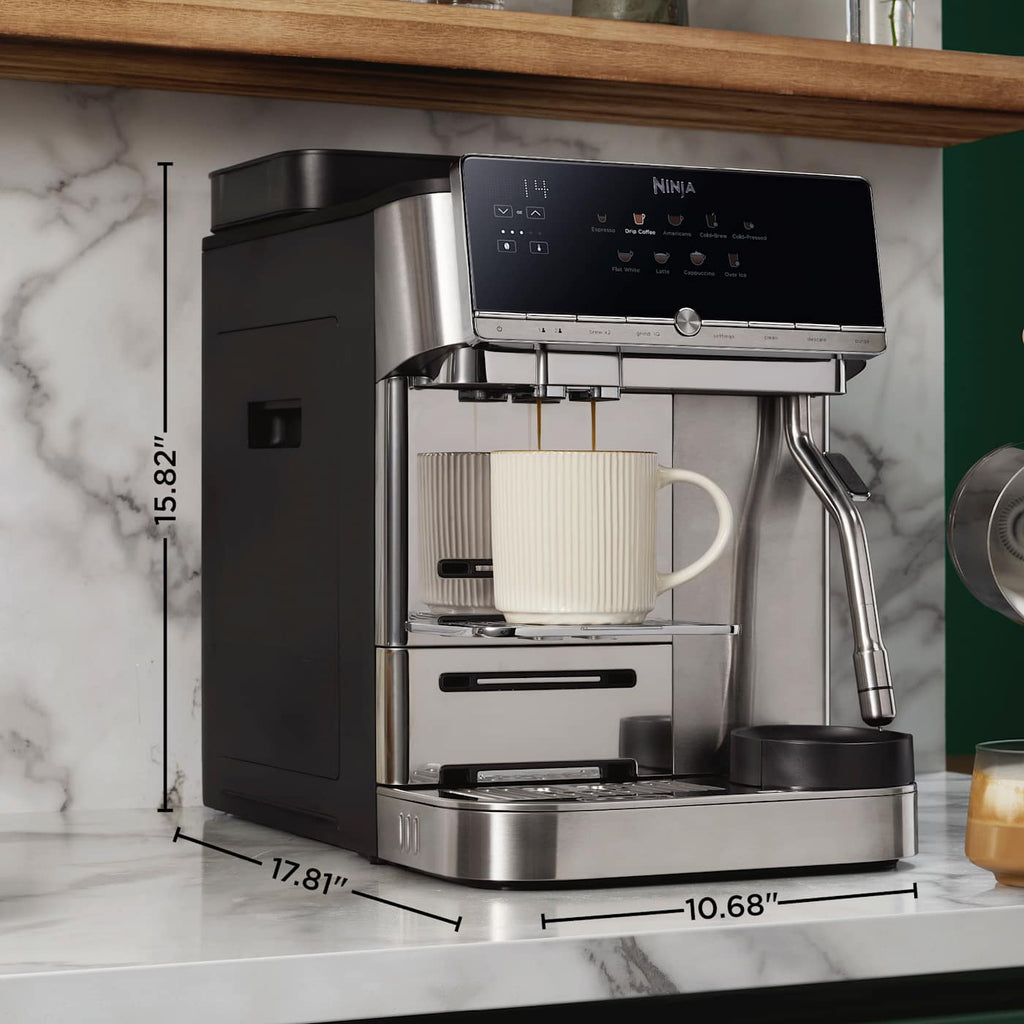 Ninja AutoBarista™ Fully Automatic Espresso Machine in Stainless Steel