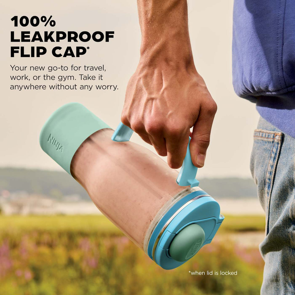 Ninja BlendBOSS™ 26oz Travel Tumbler and Straw in Cyberspace