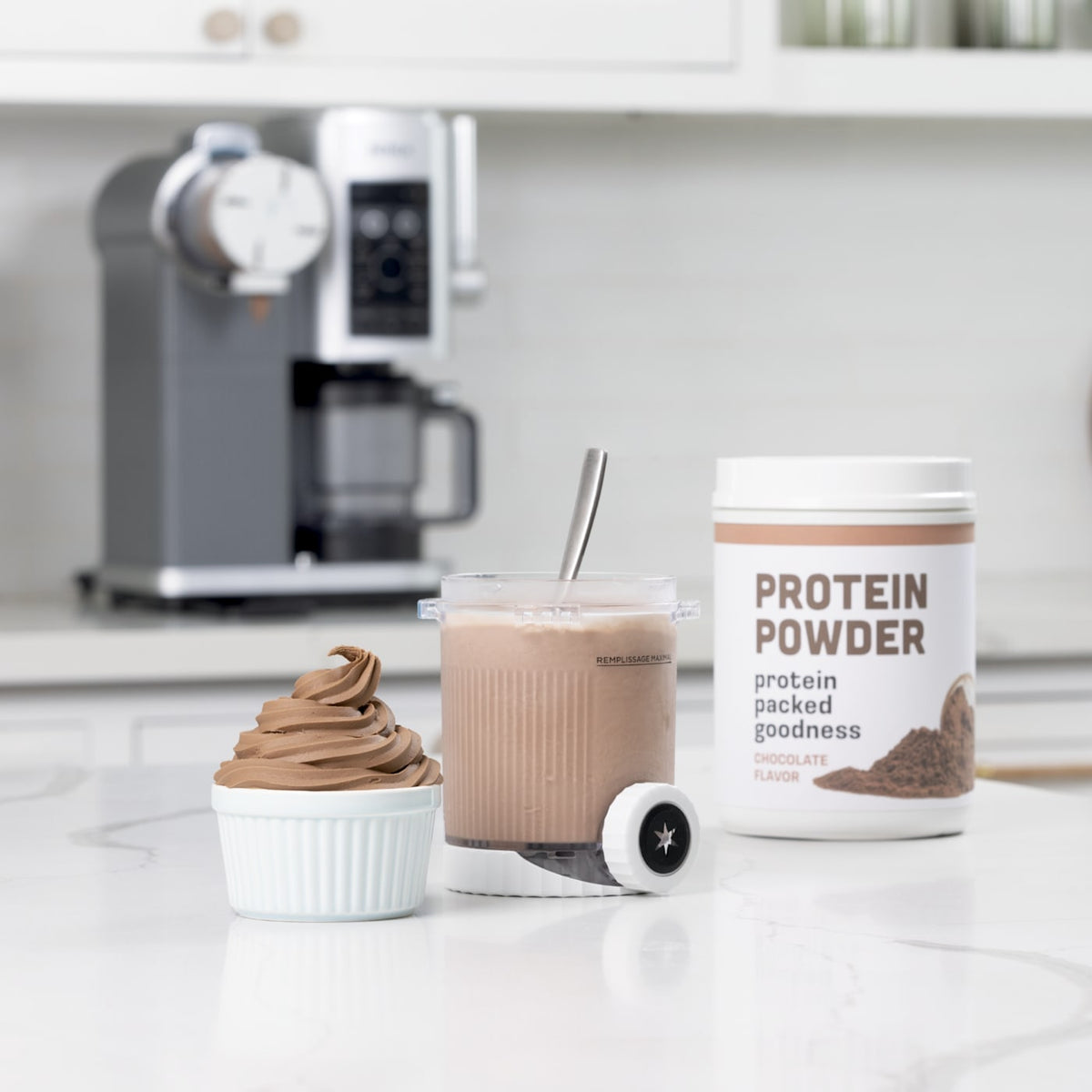 Ninja Swirl™ by CREAMi® Soft Serve & Ice Cream Machine and 2 Extra Pints Bundle