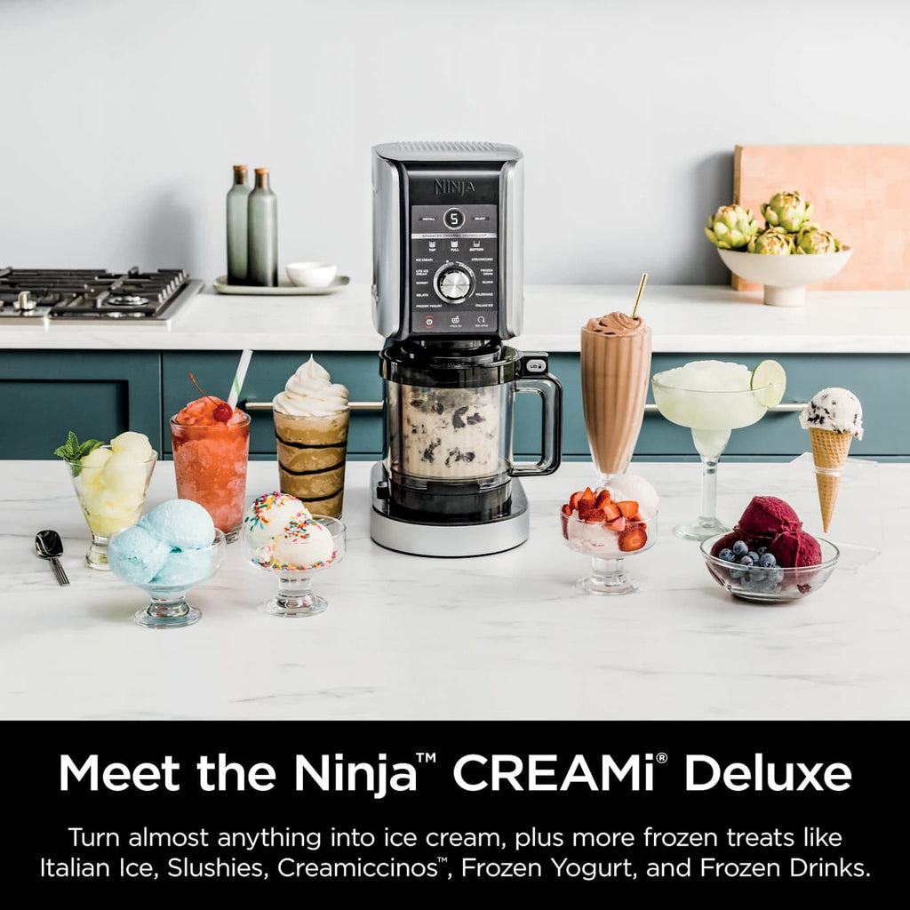 Ninja® CREAMi® XL 11-in-1 Ice Cream Maker and SLUSHi™ Frozen Drink Maker Bundle