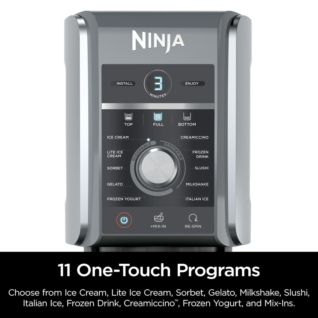 Ninja® CREAMi® XL 11-in-1 Ice Cream Maker and SLUSHi™ Frozen Drink Maker Bundle