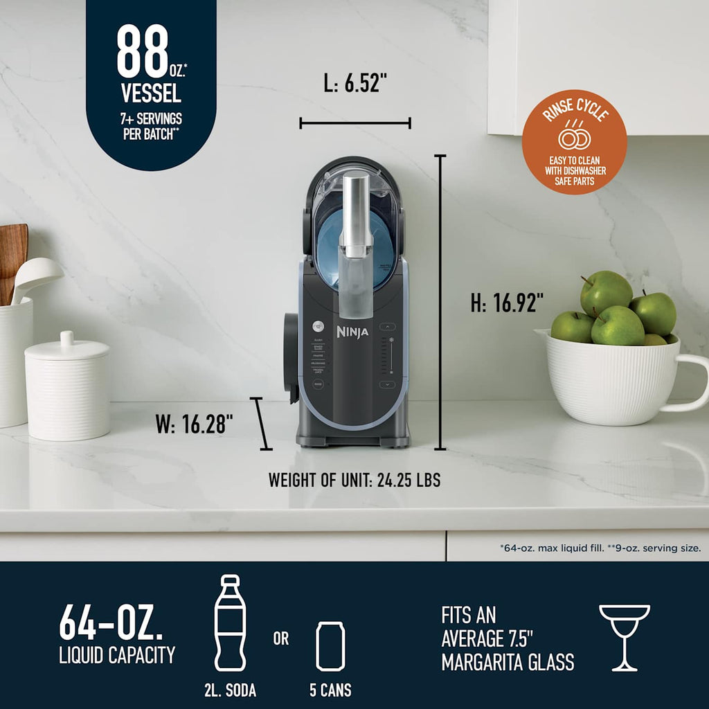 Ninja® CREAMi® XL 11-in-1 Ice Cream Maker and SLUSHi™ Frozen Drink Maker Bundle