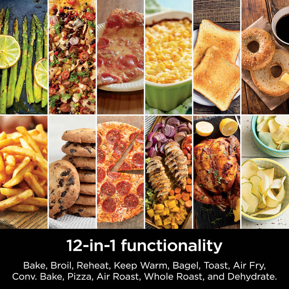 Ninja® DCT401C 12-in-1 Double Oven with FlexDoor™