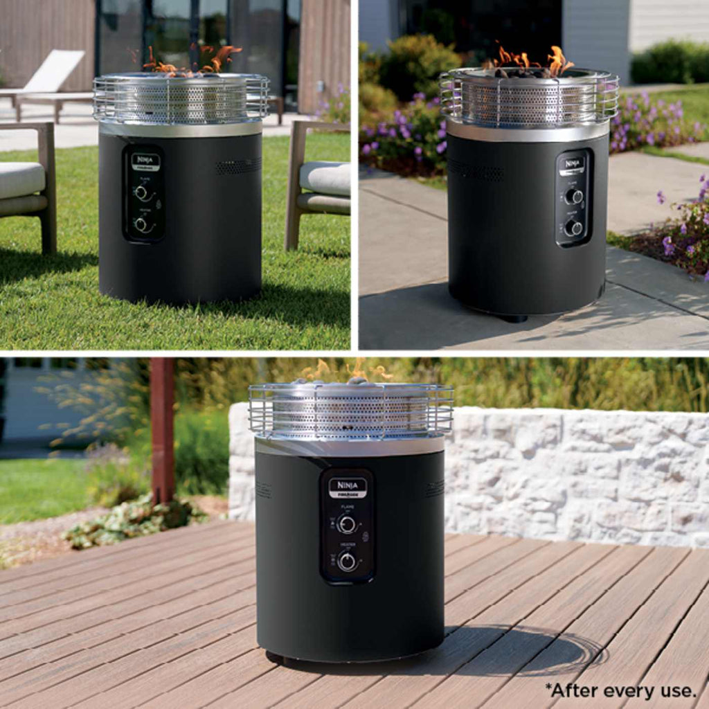 Ninja Fireside360™ Outdoor Heater & Fire Pit and Soft Cover Bundle