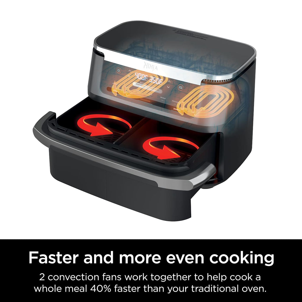 Ninja® Foodi® FlexBasket™ Air Fryer with 7-qt MegaZone™