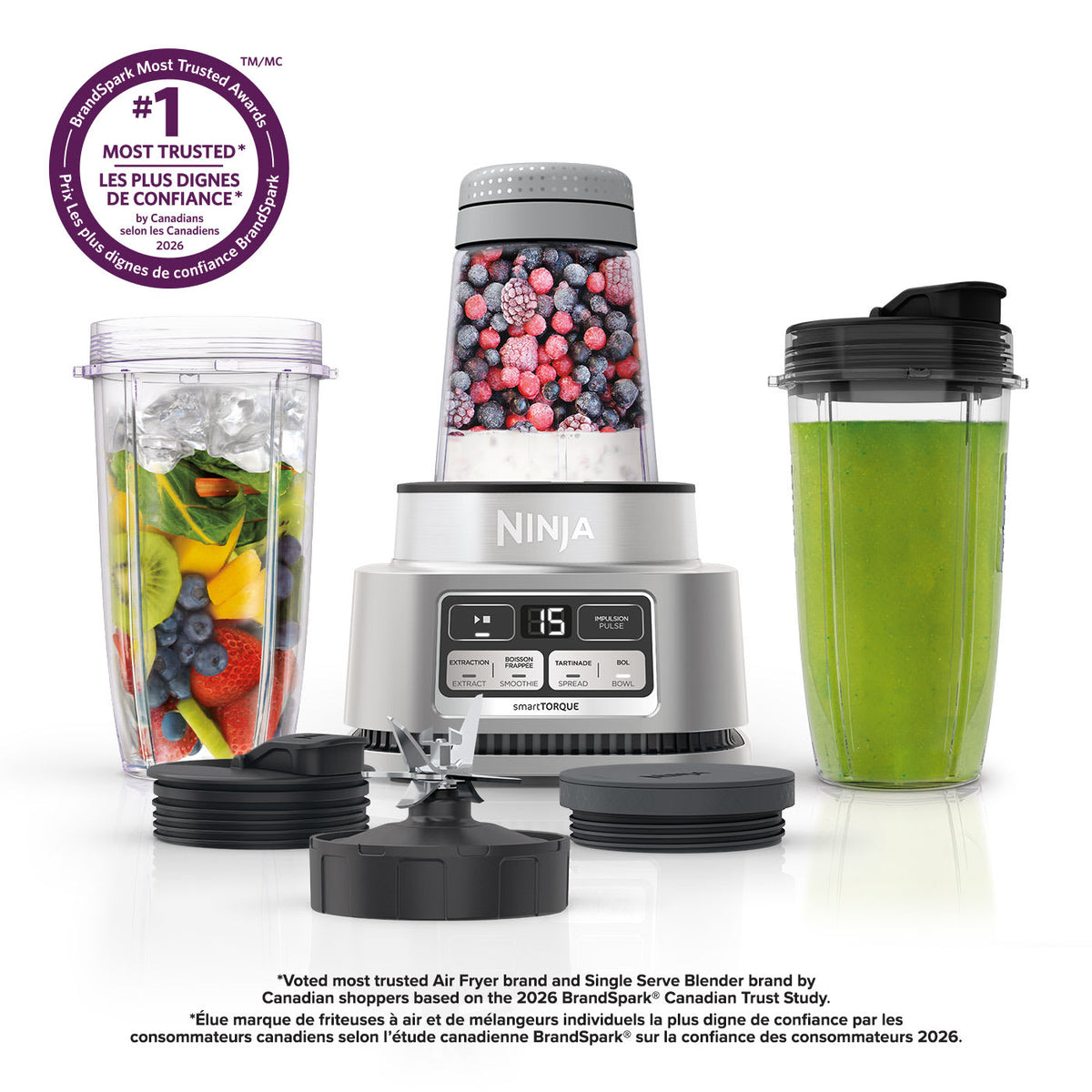 Ninja® Foodi™ Power Nutri™ Duo® Smoothie Bowl Maker and Personal Blender