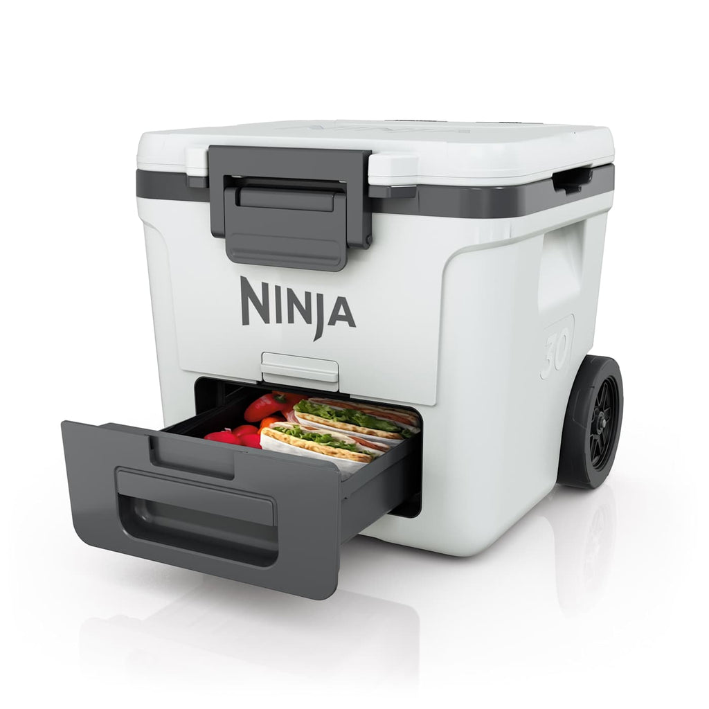 Ninja FrostVault™ 30qt Wheeled Cooler with Dry Zone, Lakeshore Blue