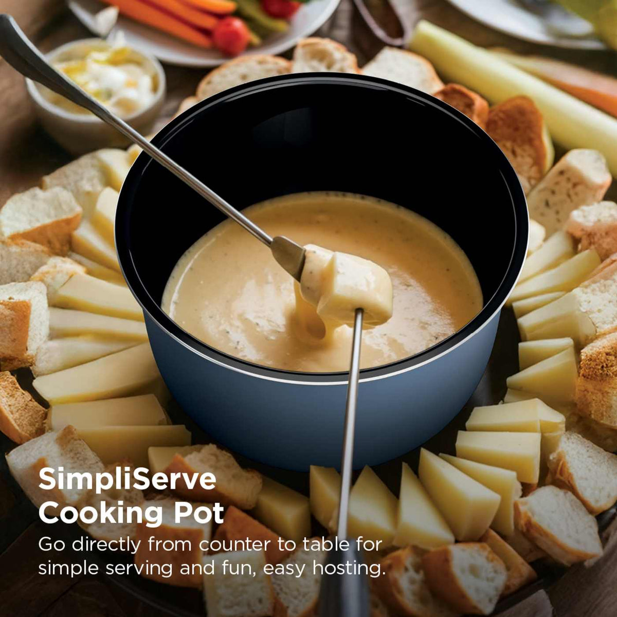 Ninja HyperHeat™ 6.5-qt Pressure Cooker with SimpliServe™ Pot​