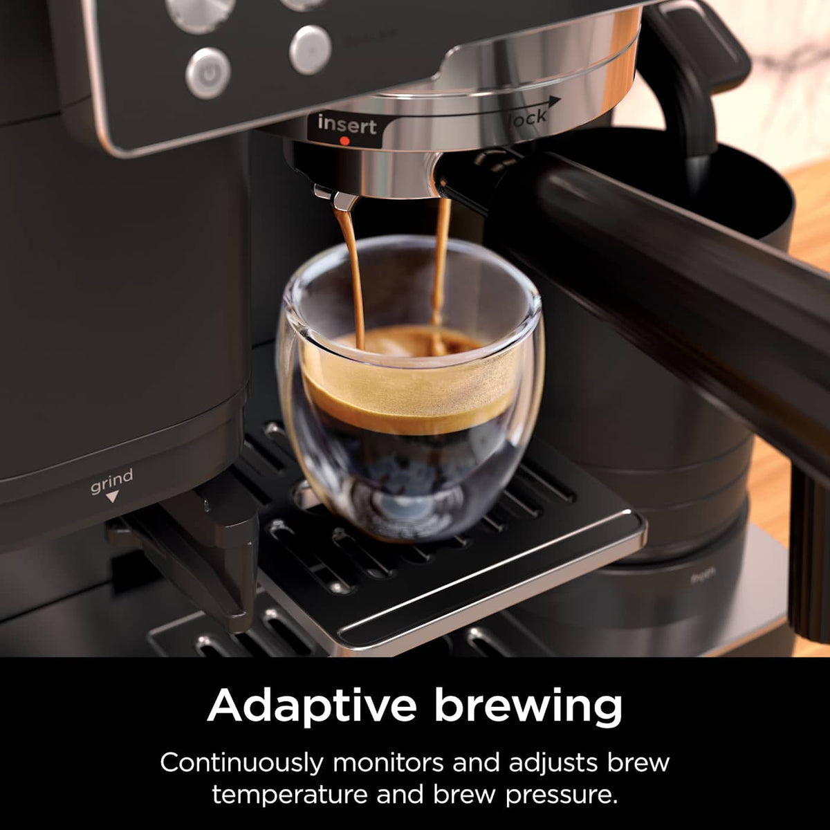 Ninja Luxe™ Café Premier Series 3-in-1 Espresso Machine Drip Coffee Maker & Cold Brew Machine