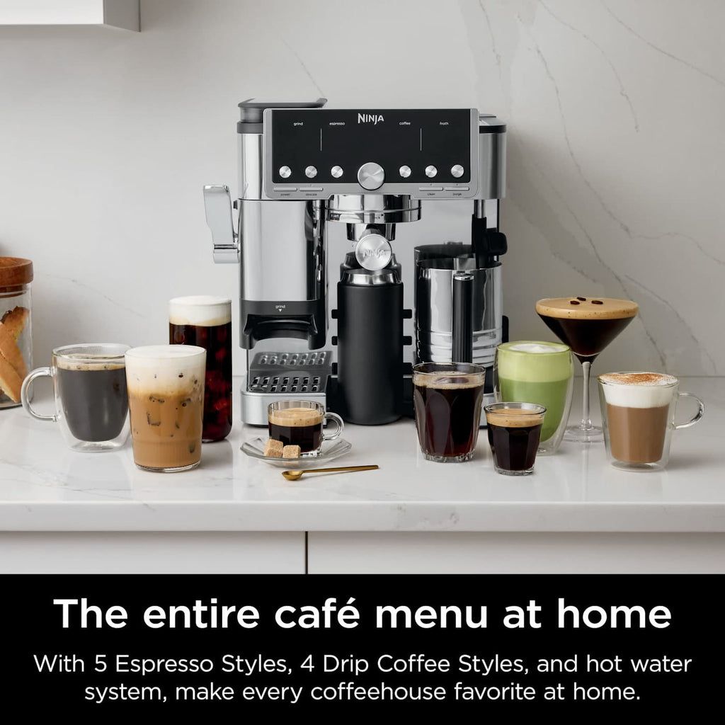 Ninja Luxe™ Café Pro 4-in-1 Espresso, Coffee maker, Cold Brew & Hot Water