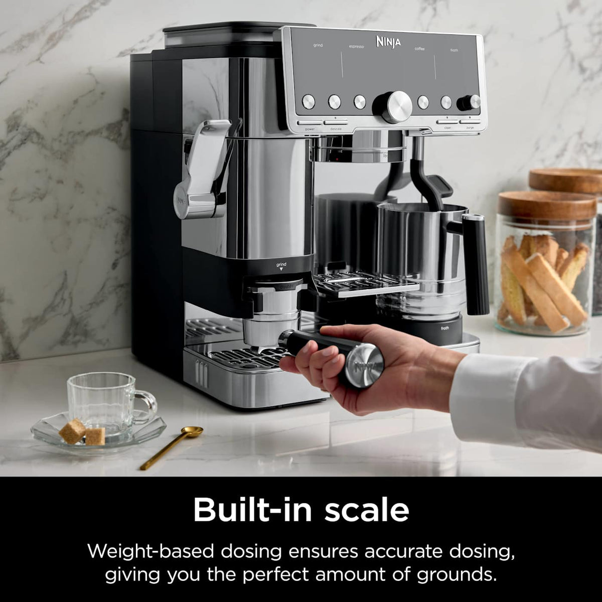 Ninja Luxe™ Café Pro 4-in-1 Espresso, Coffee maker, Cold Brew & Hot Water