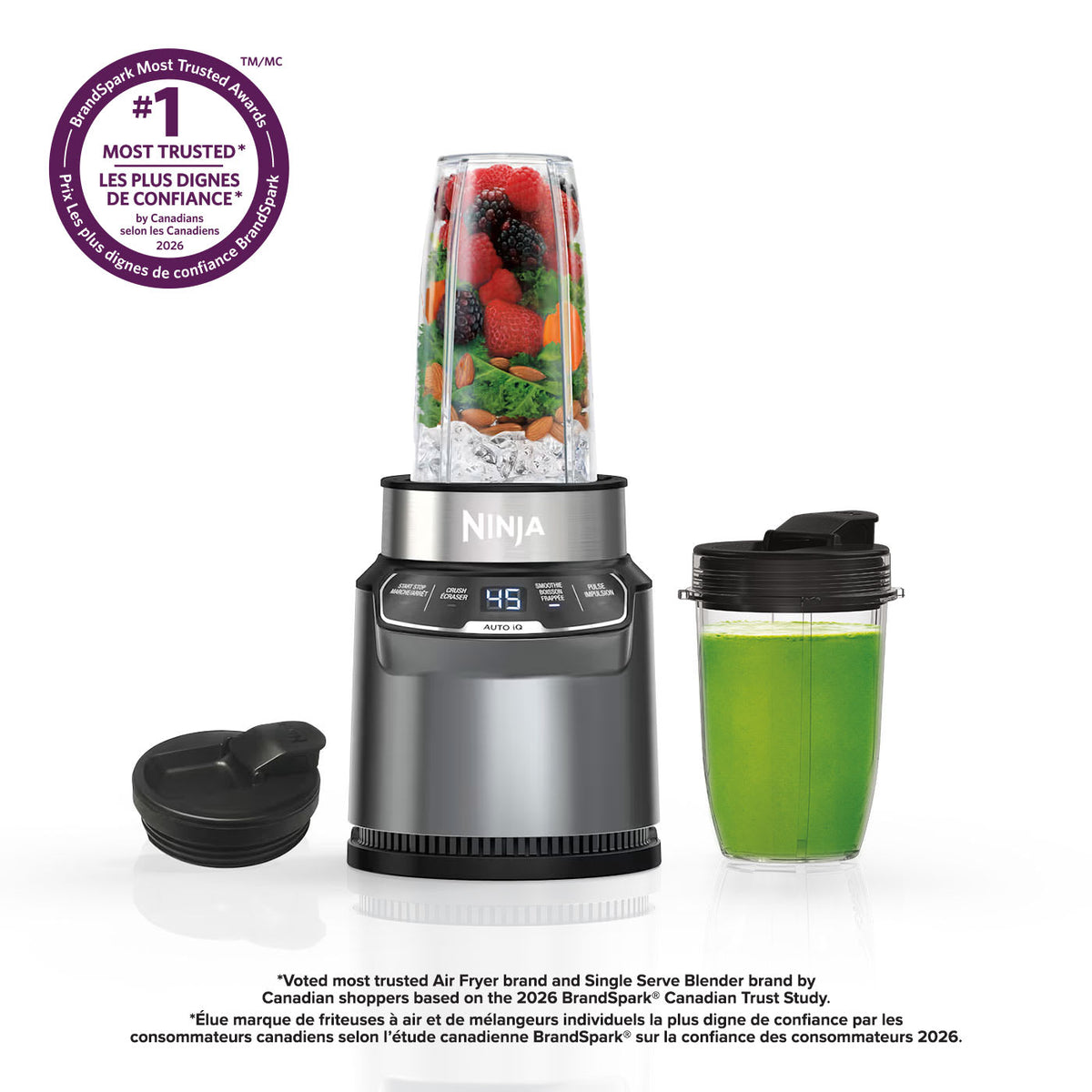 Ninja® Nutri-Blender Pro with Auto-iQ®, 1000-Watt, Personal Blender