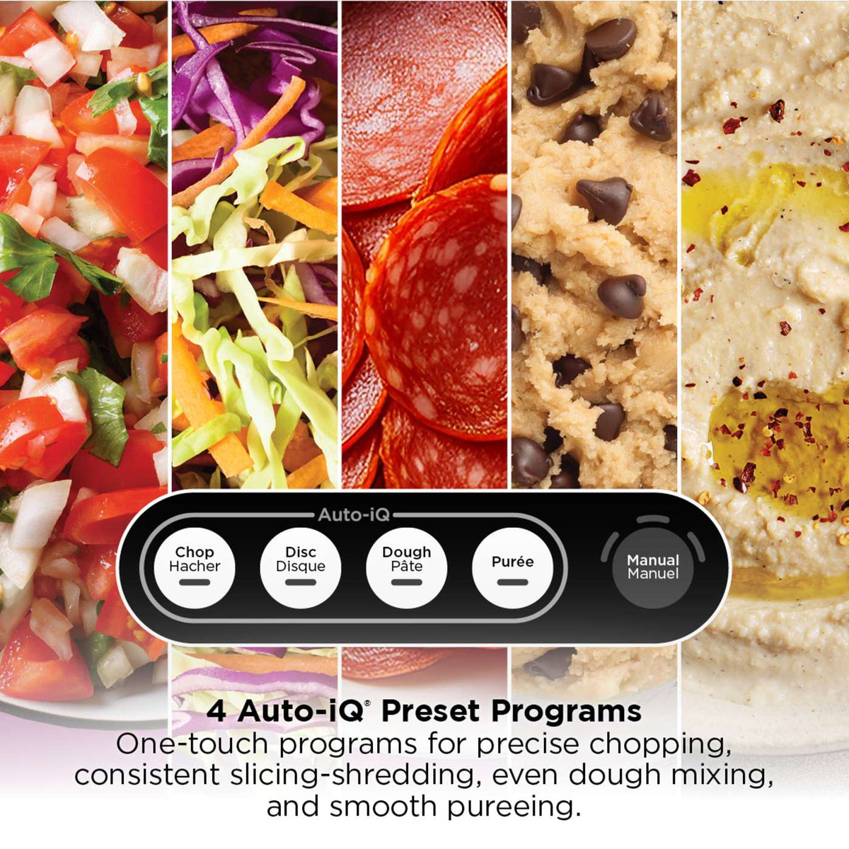 Ninja PrecisionPro™ Food Processor that Chops, Shreds, Purees, & Mixes Dough