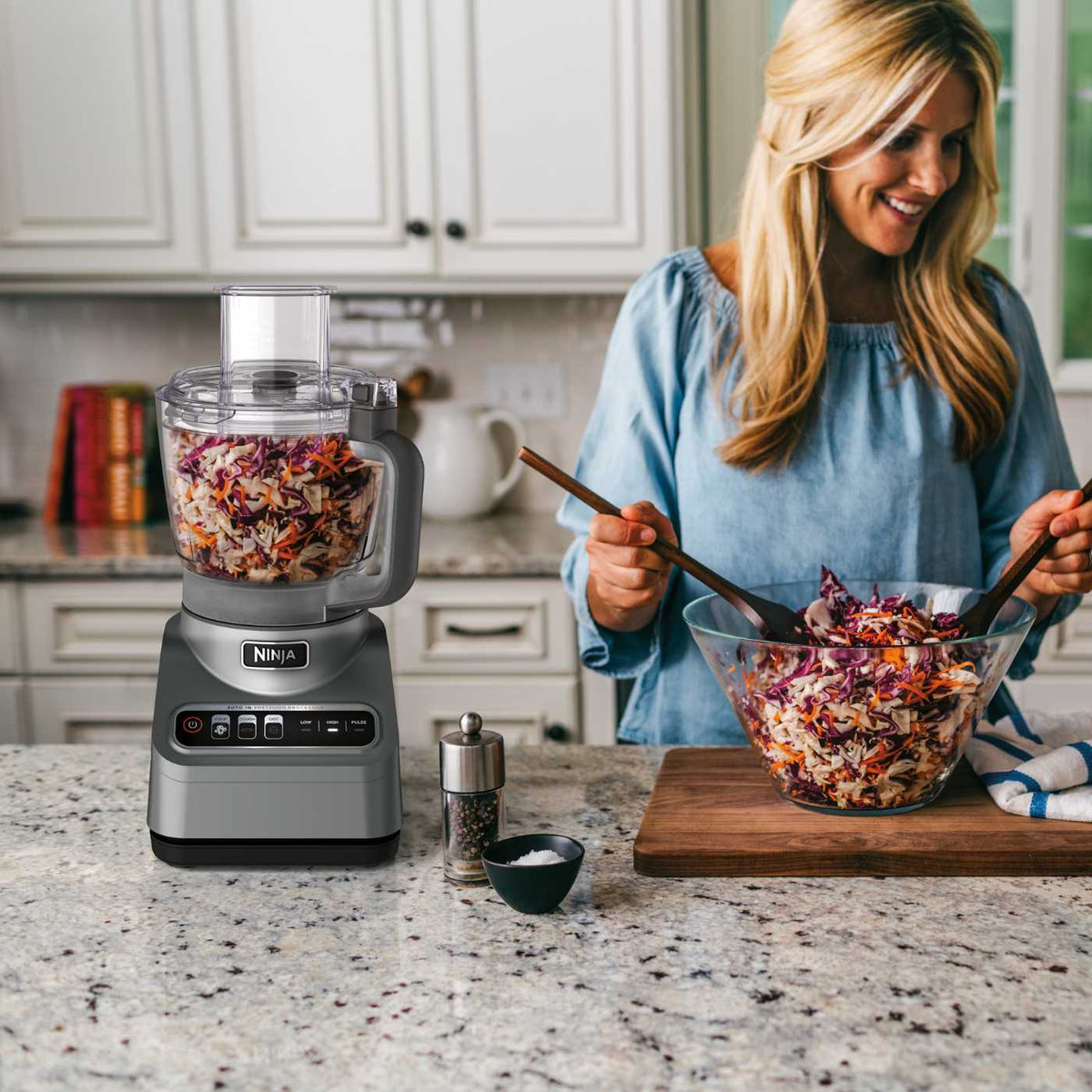 Ninja® Professional Food Processor and Express Chop® Bundle