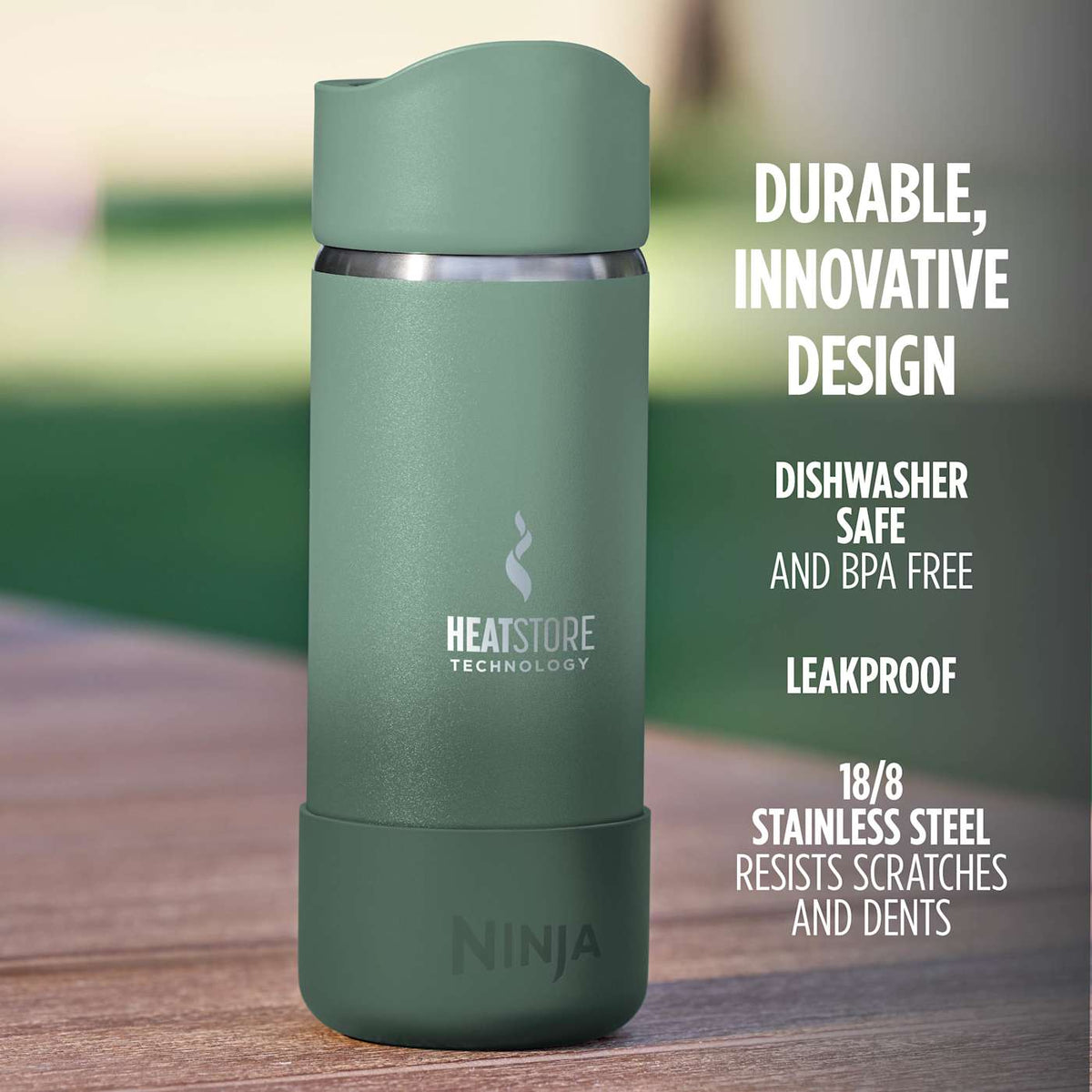 Ninja Sip Perfect™ 16oz Travel Mug, Jade Green
