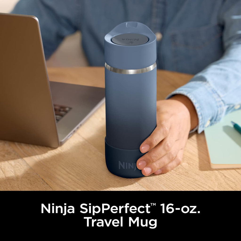 Ninja Sip Perfect™ 16oz Travel Mug, Jade Green