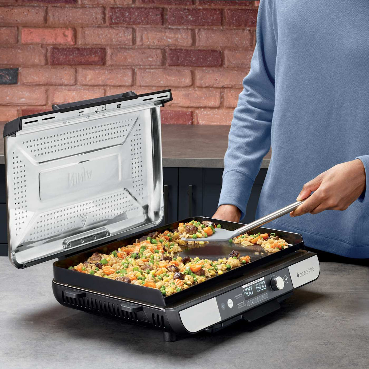 Ninja Sizzle™ Pro XL Indoor Griddle and Grill