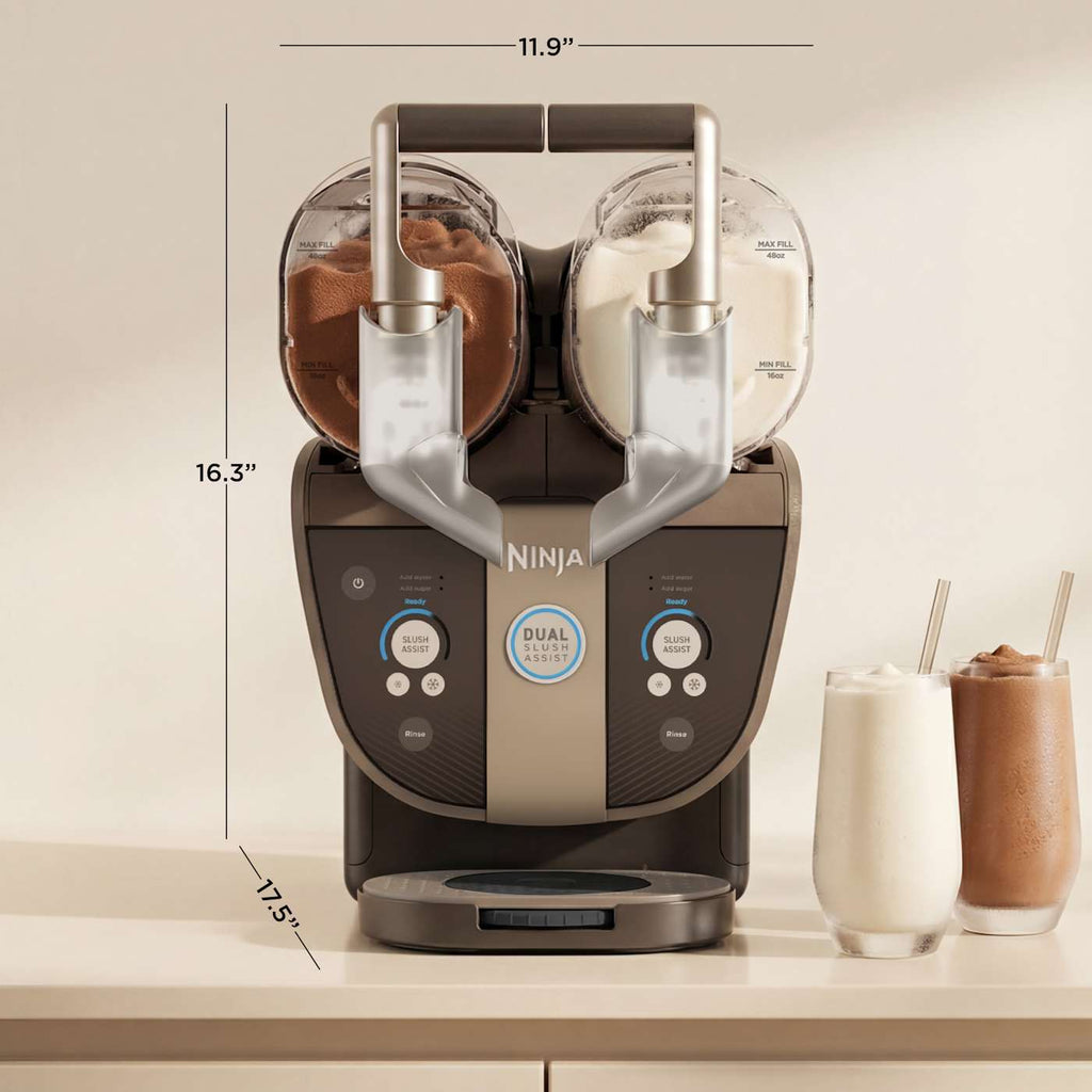 Ninja™ SLUSHi™ Twist Slushie Machine in Taupe, 10+ Servings