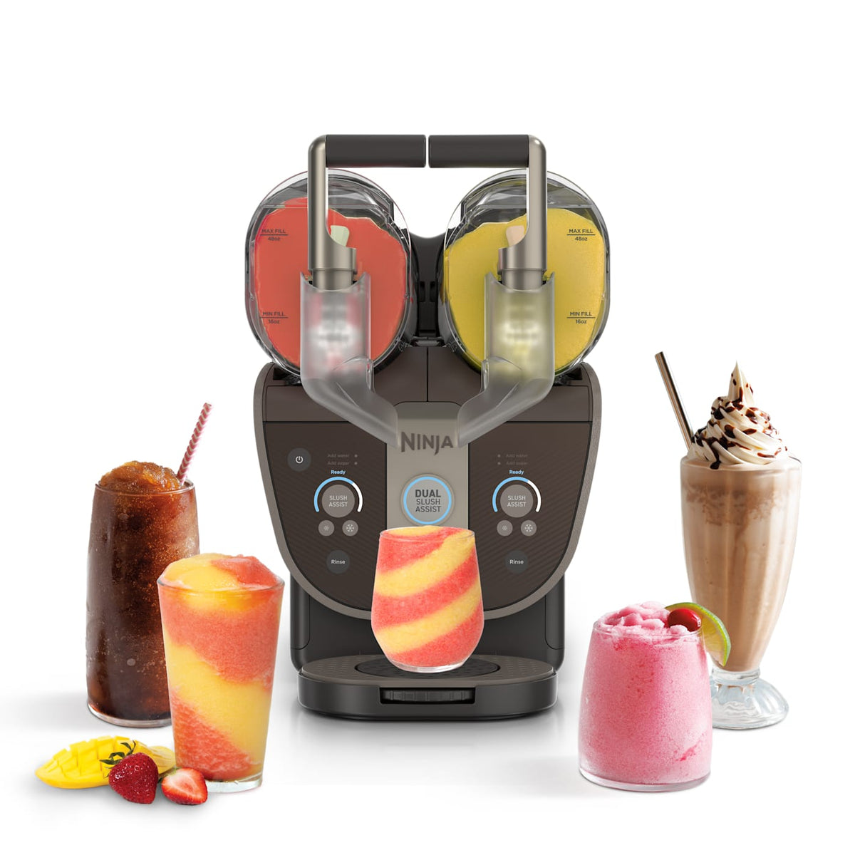 Ninja™ SLUSHi™ Twist Slushie Machine in Taupe, 10+ Servings