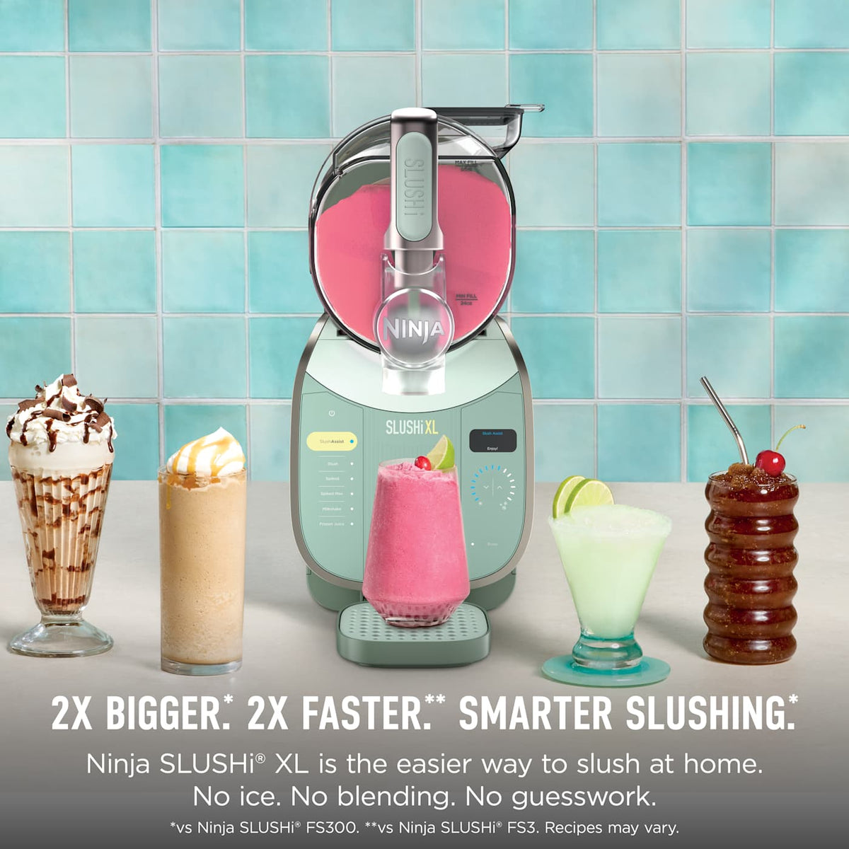 Ninja SLUSHi XL Slushie Machine in Green