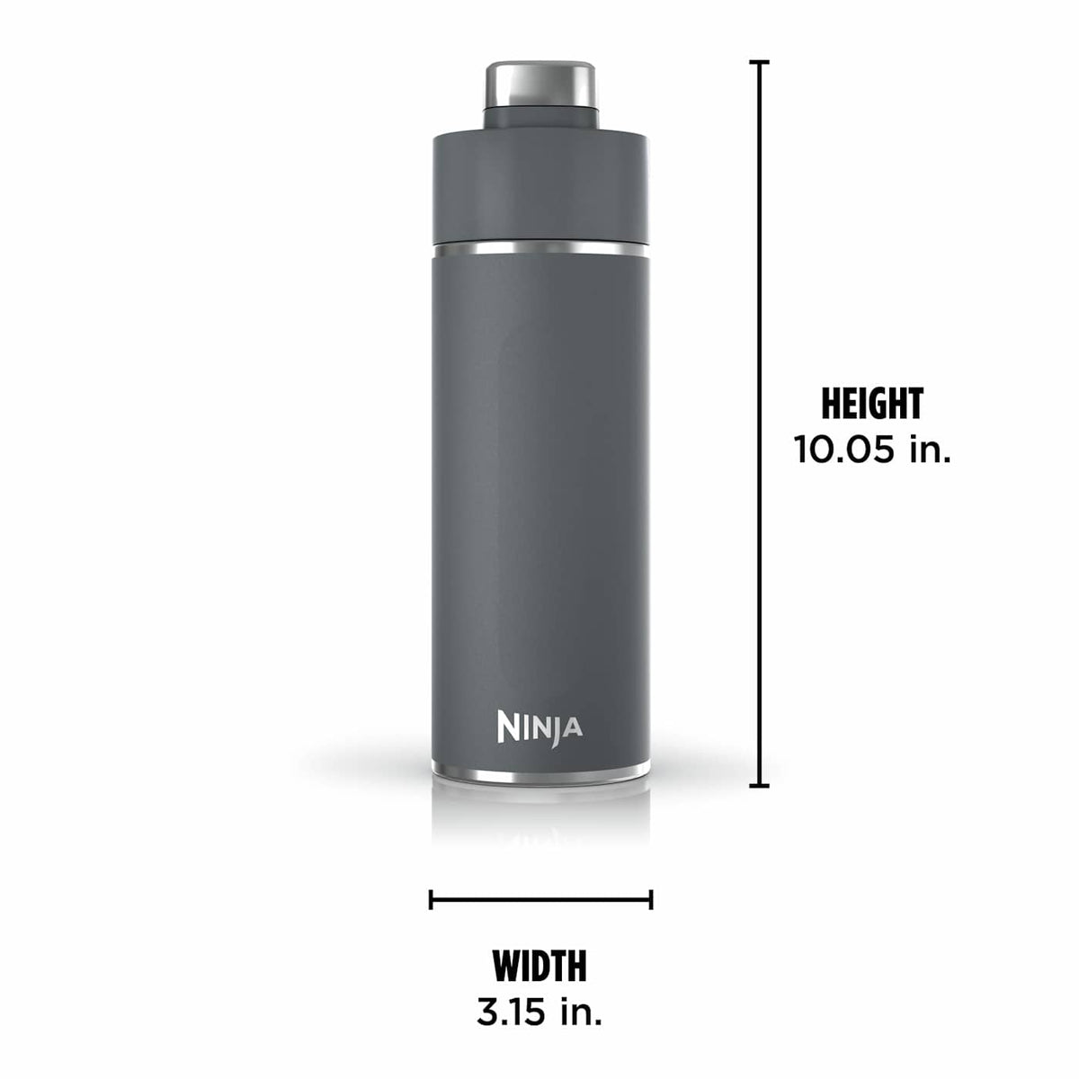 Ninja Thirsti™ 709mL. Travel Bottle, Blue