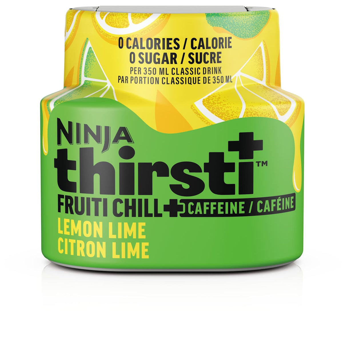 Ninja Thirsti™ FRUITI CHILL + CAFFEINE Lemon Lime Flavored Water Drops