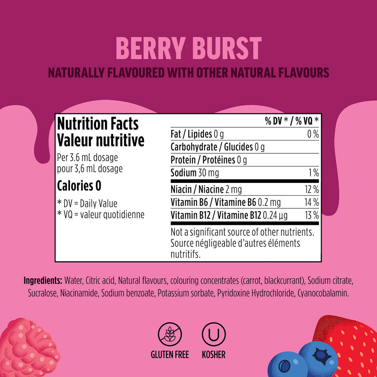 Ninja Thirsti™ FRUITI CHILL Dragon Fruit Flavored Water Drops