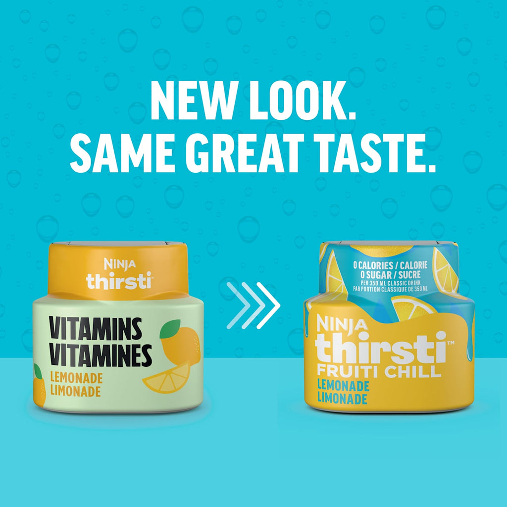 Ninja Thirsti™ FRUITI CHILL Lemonade Flavored Water Drops