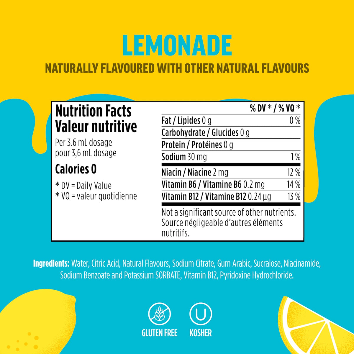 Ninja Thirsti™ FRUITI CHILL Lemonade Flavored Water Drops