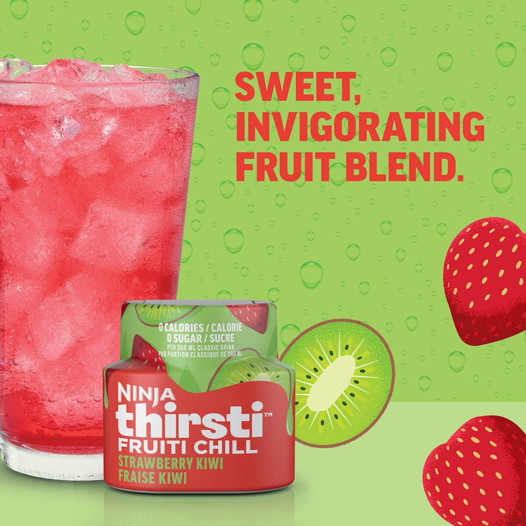 Ninja Thirsti™ FRUITI CHILL Strawberry Kiwi Flavored Water Drops