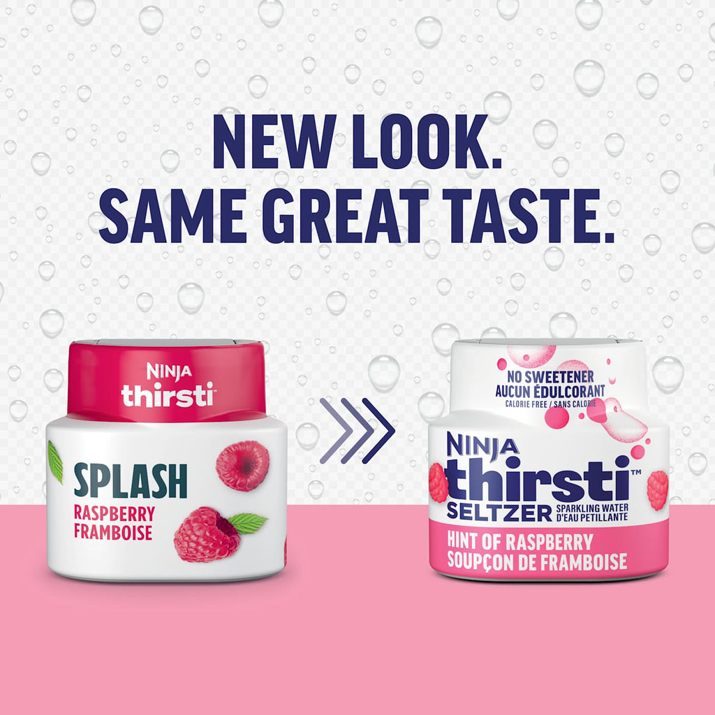 Ninja Thirsti™ SELTZER Raspberry Flavored Water Drops