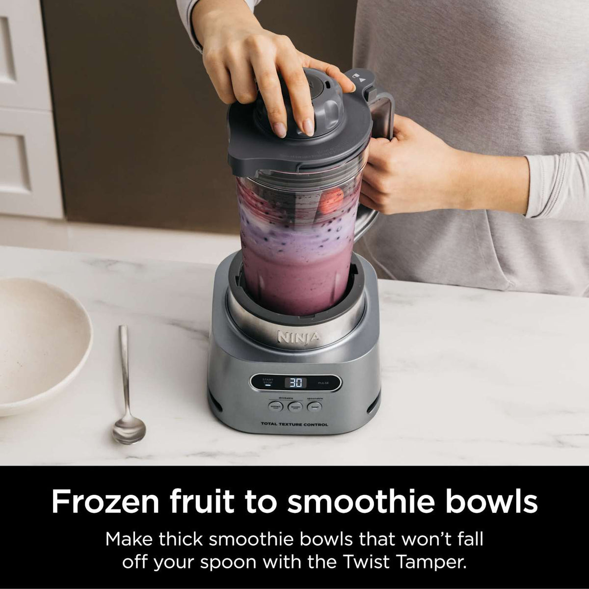 Ninja® TWISTi™, HIGH-SPEED Blender DUO 3 Preset Auto-iQ® Programs SS150C