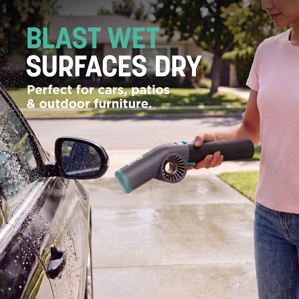 Shark BlastBoss™ Air Blower with BlastBroom™ in Charcoal