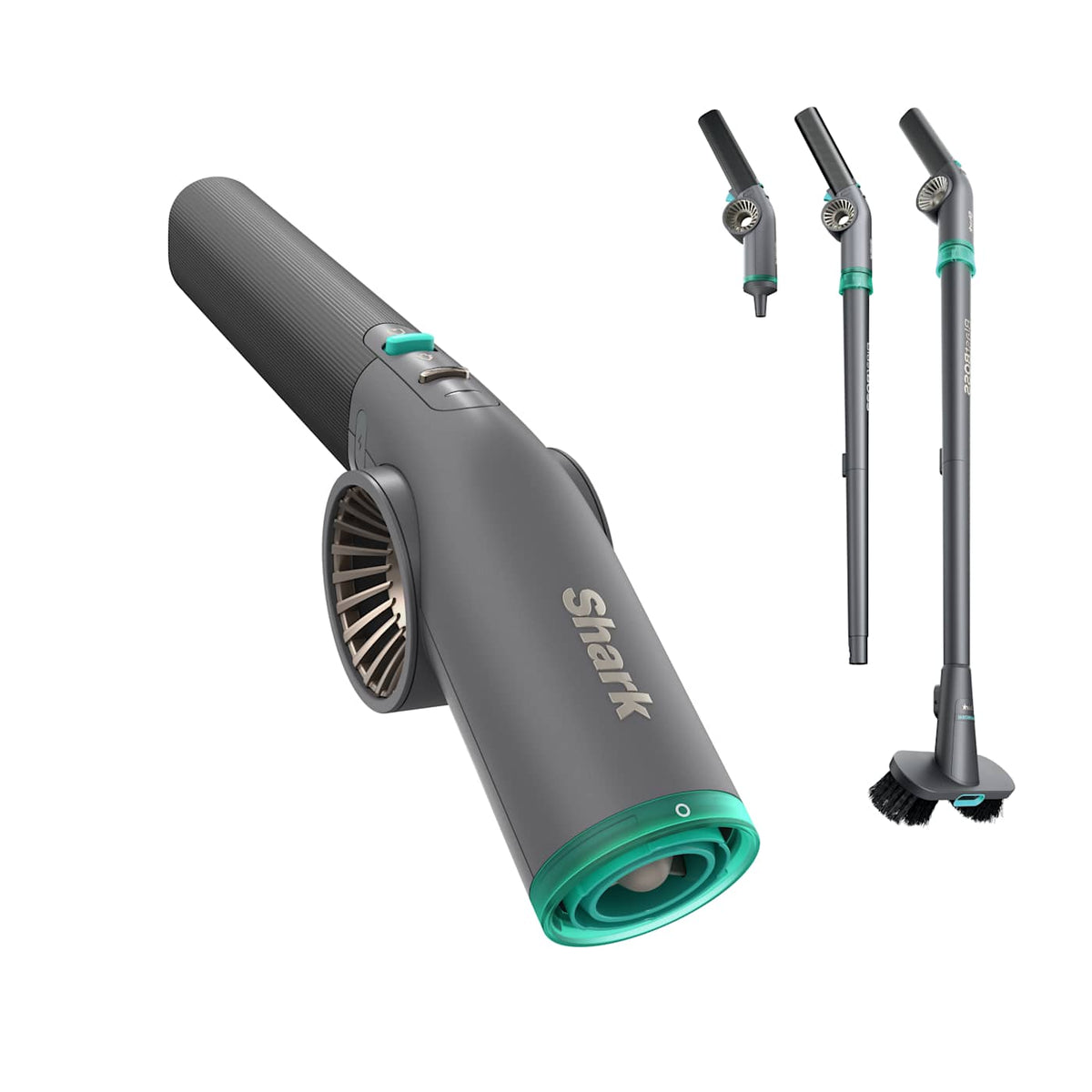 Shark BlastBoss™ Air Blower with BlastBroom™ in Charcoal