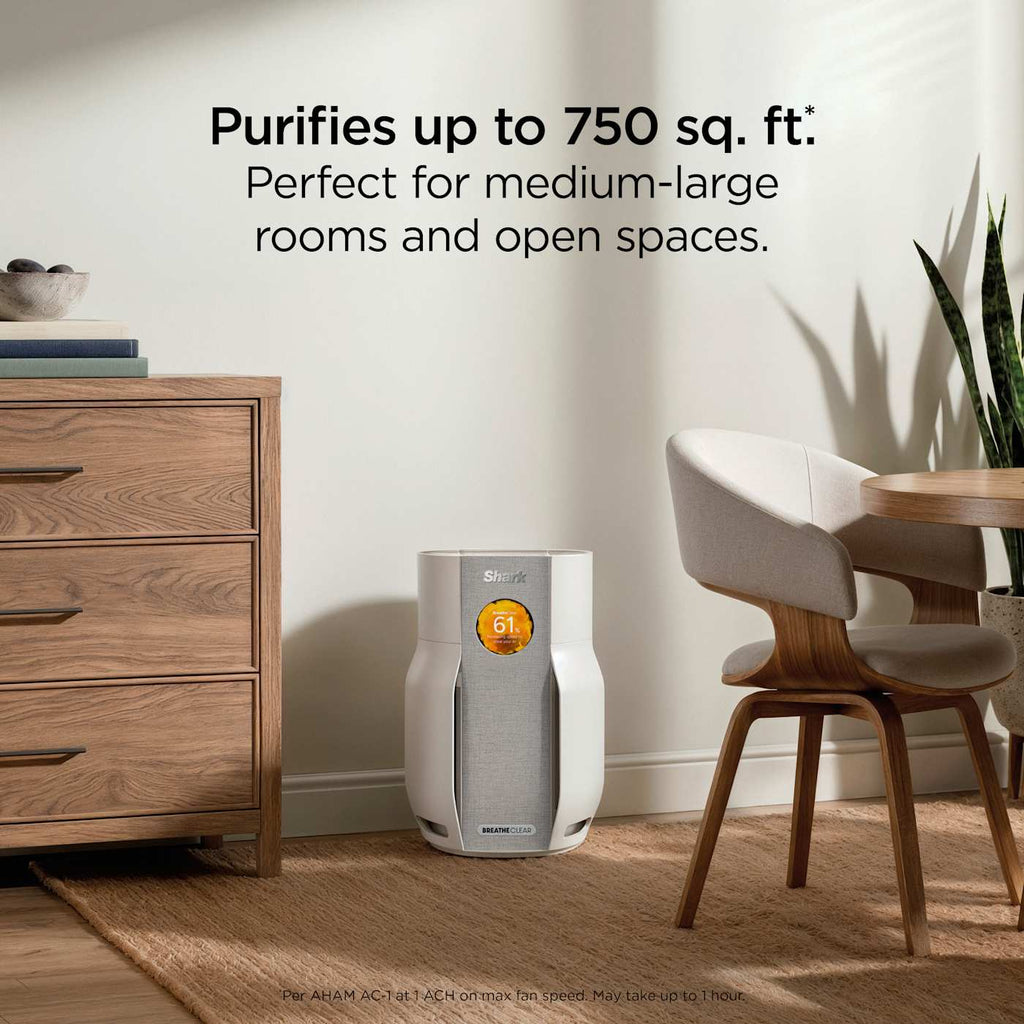 Shark BreatheClear™ Air Purifier with NeverChange™, Dove