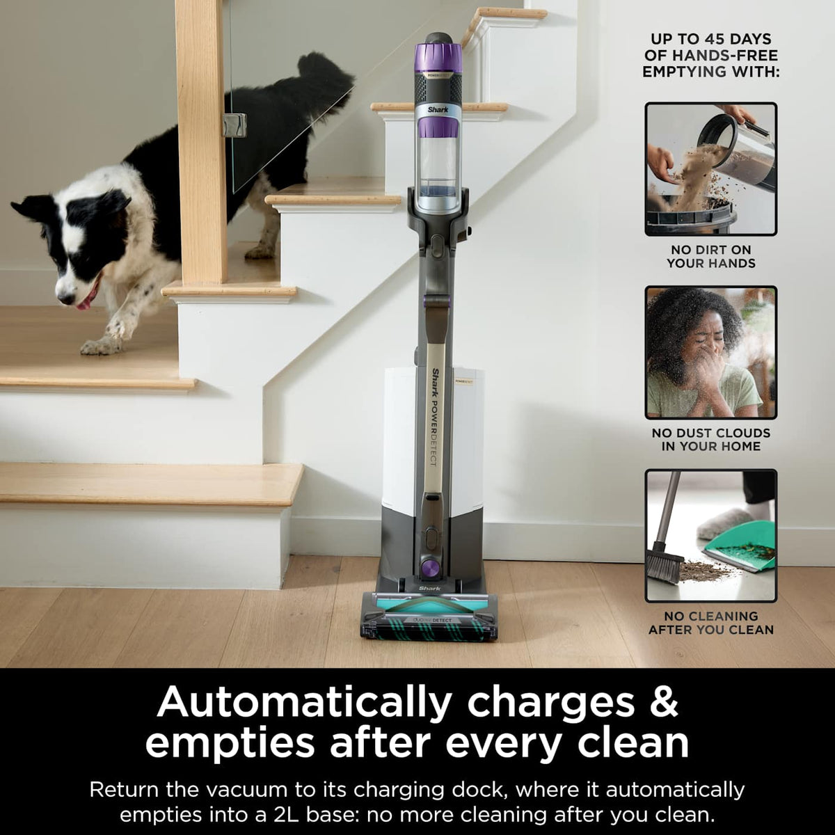 Shark PowerDetect™ Cordless Vacuum Clean & Empty System