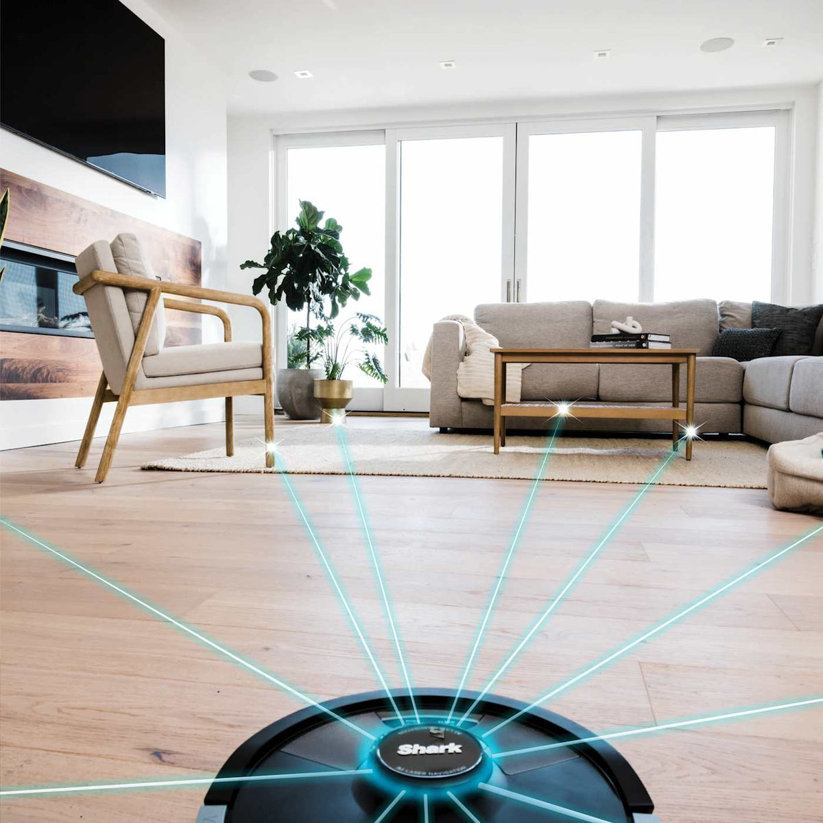 Shark Matrix™ Plus 2-in-1 Self-Empty Robot Vacuum and Shark® WANDVAC™ Cord-Free Handheld Vacuum Bundle