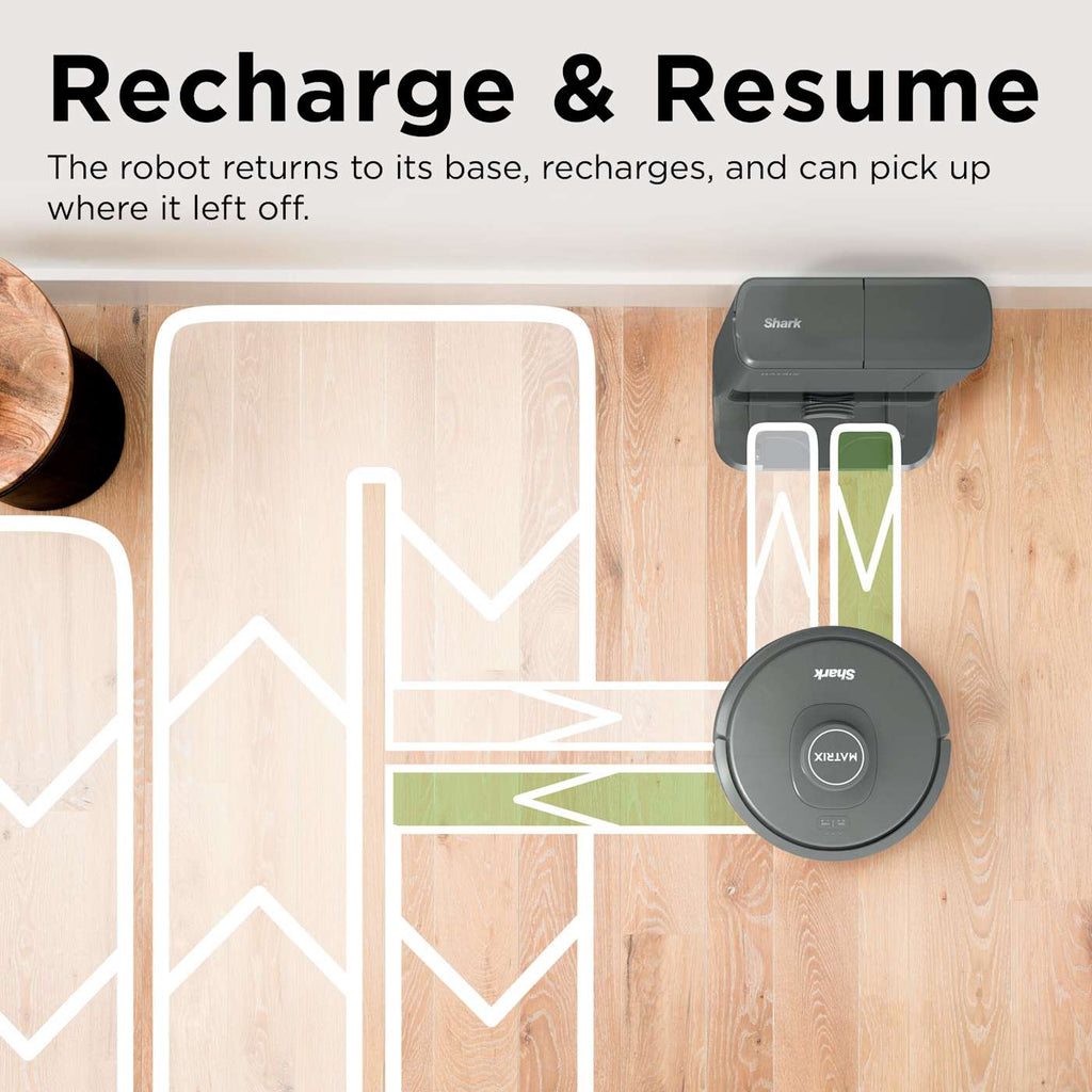 Shark Matrix™ Robot Vacuum and Self-Empty Base