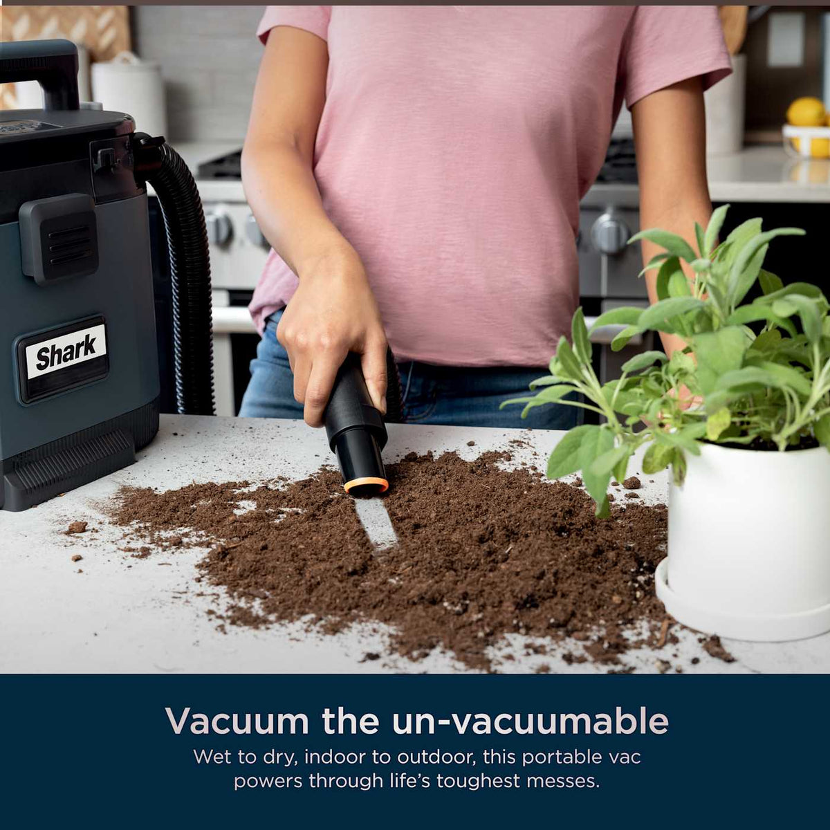 Shark® MessMaster™ Portable Wet/Dry Vac