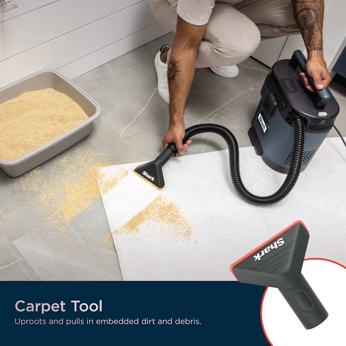 Shark® MessMaster™ Portable Wet/Dry Vac