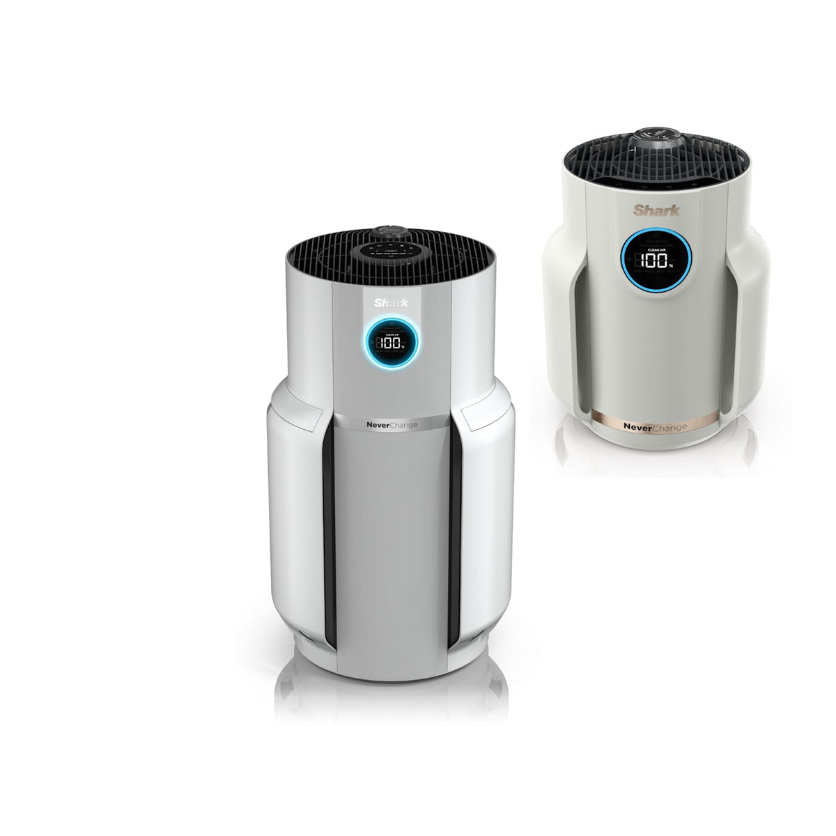 Shark NeverChange™ Air Purifier MAX and NeverChange™ Air Purifier Compact Pro Bundle