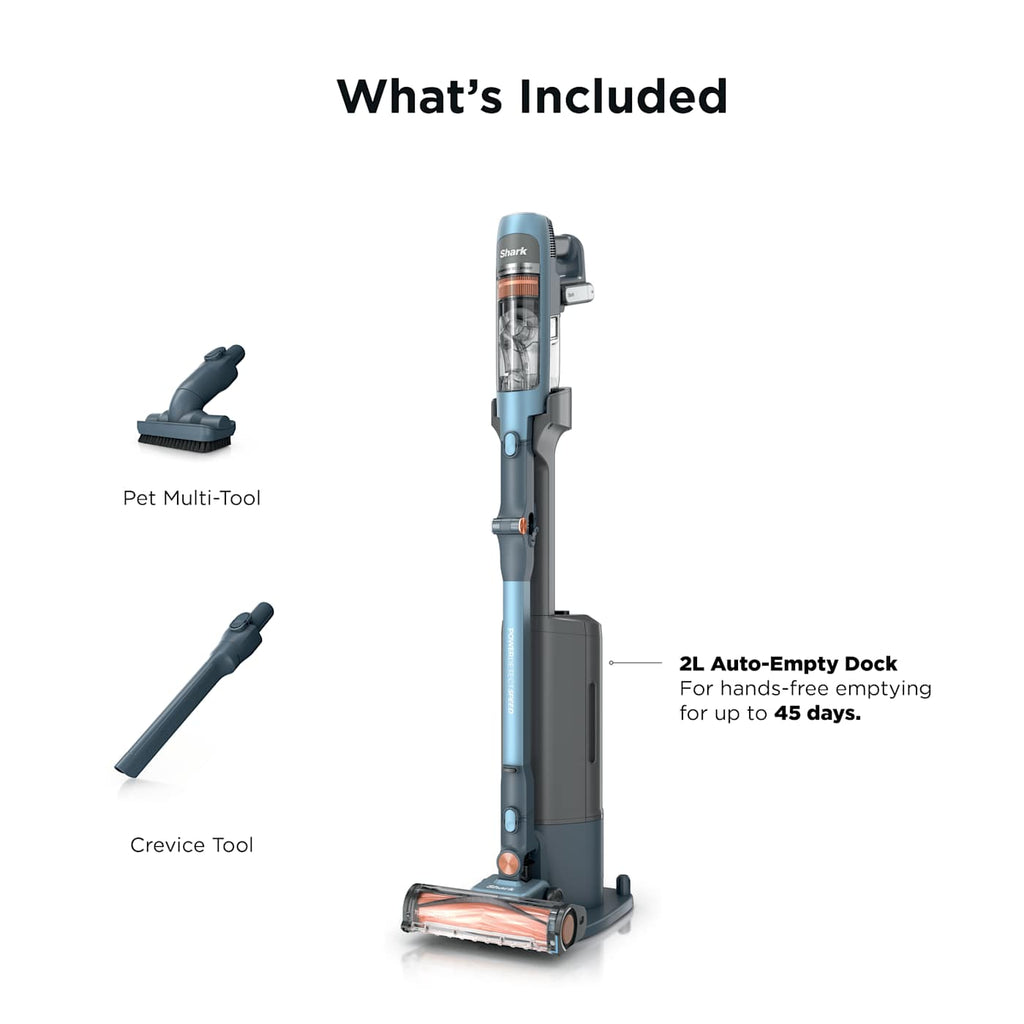 Shark PowerDetect Speed™ Cordless Vacuum Clean & Empty System, Ice Blue