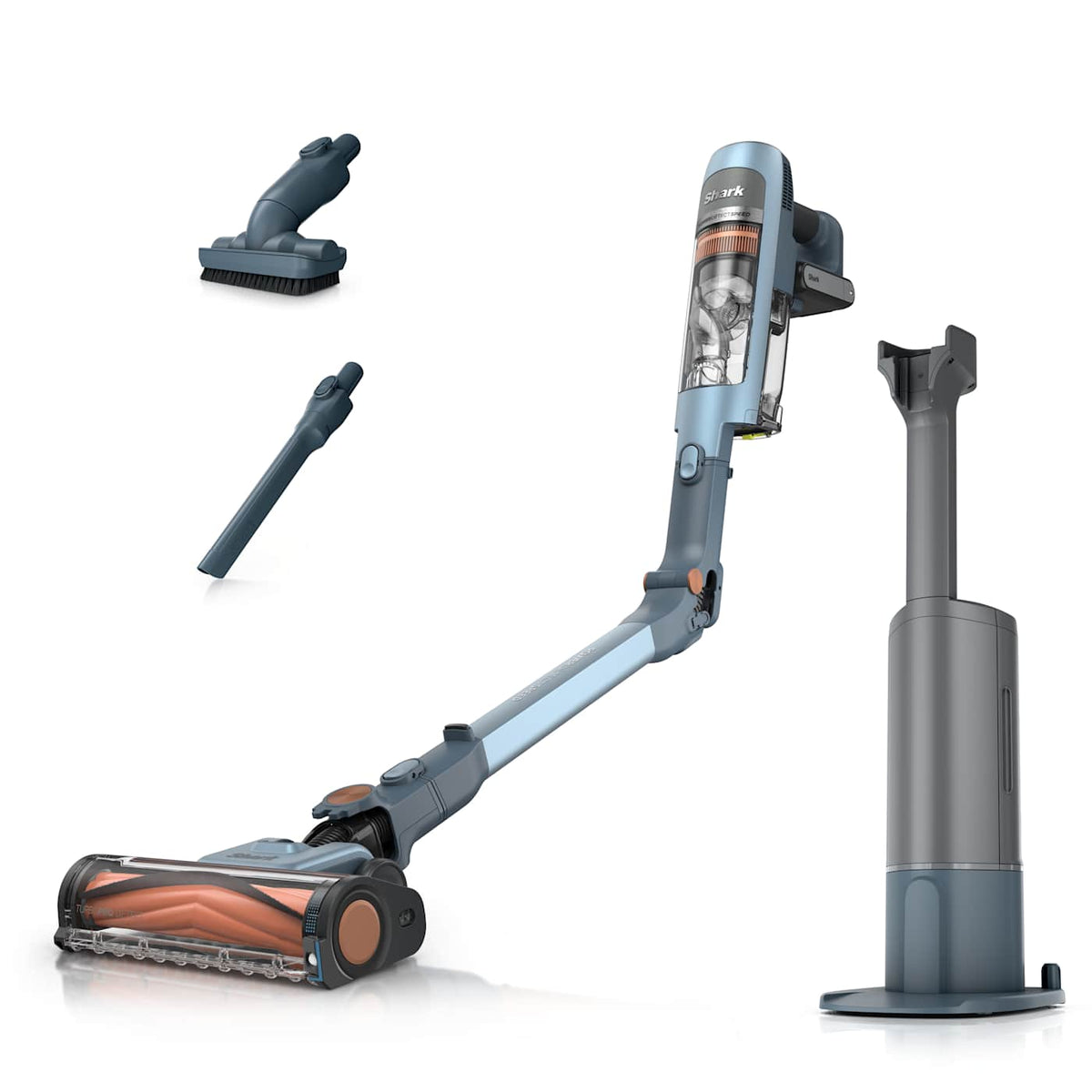Shark PowerDetect Speed™ Cordless Vacuum Clean & Empty System, Ice Blue