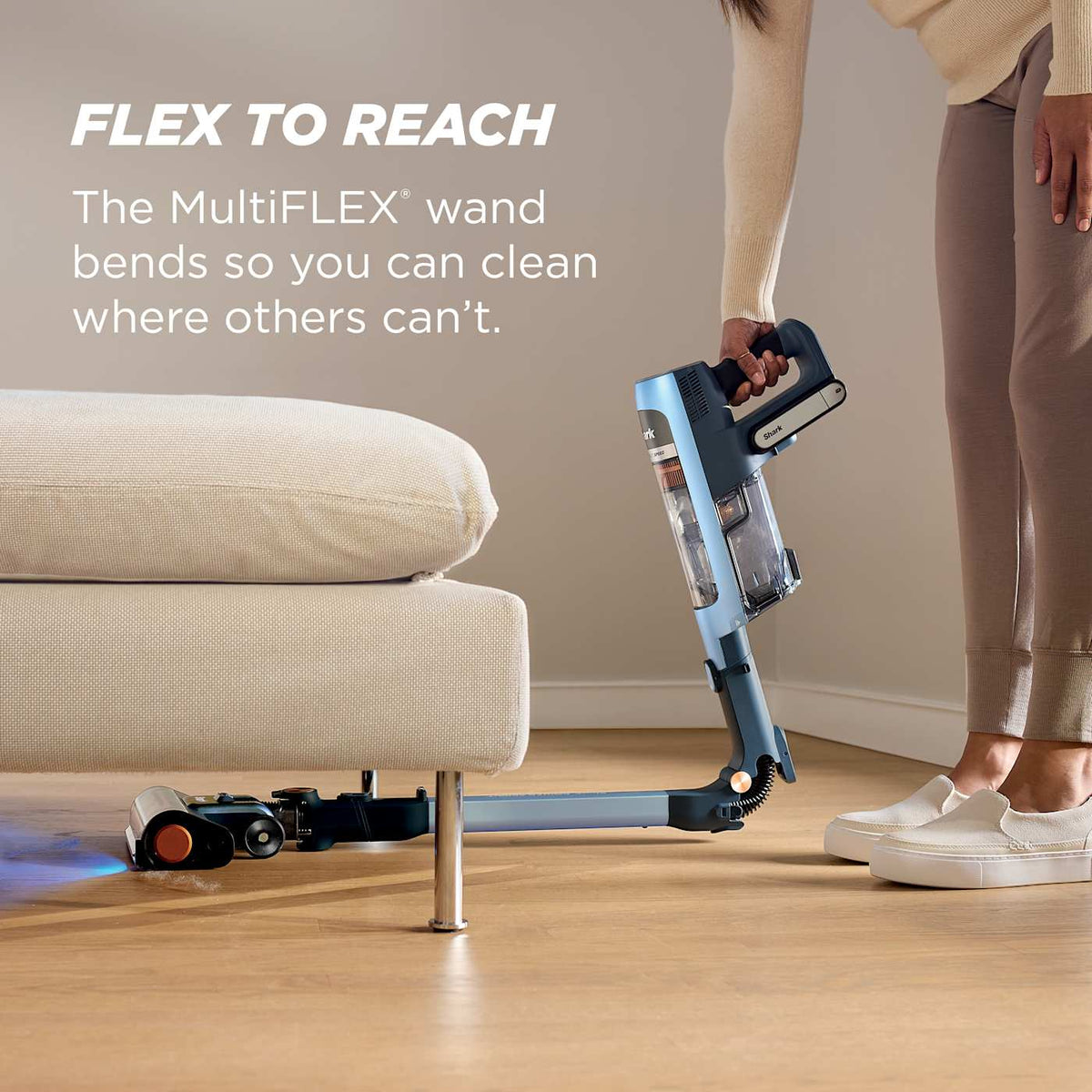 Shark PowerDetect Speed™ Cordless Vacuum Clean & Empty System, Ice Blue