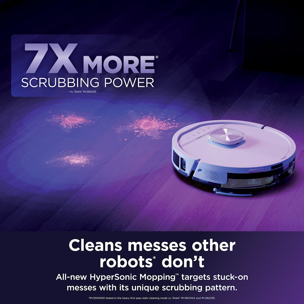 Shark® POWERDETECT™ UV Reveal 2-in-1 Robot Vacuum