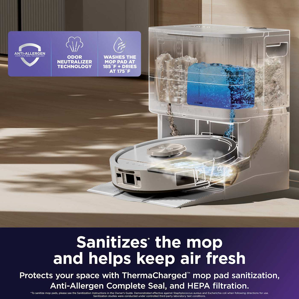 Shark® POWERDETECT™ UV Reveal 2-in-1 Robot Vacuum