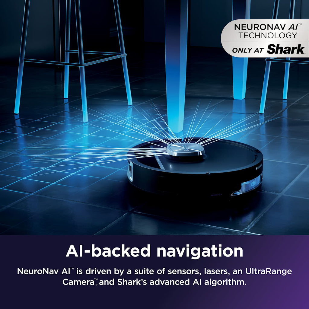Shark® PowerDetect™ UV Reveal™ 2-In-1 Vac & Mop in Black