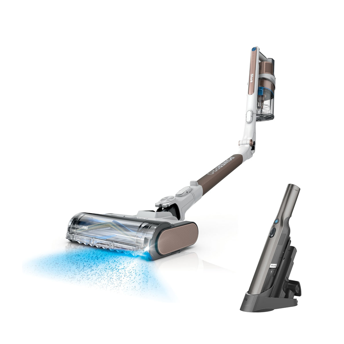 Shark® PowerPro™ Flex Reveal Cordless Vacuum and ® WANDVAC™ Cord-Free Handheld Vacuum Bundle
